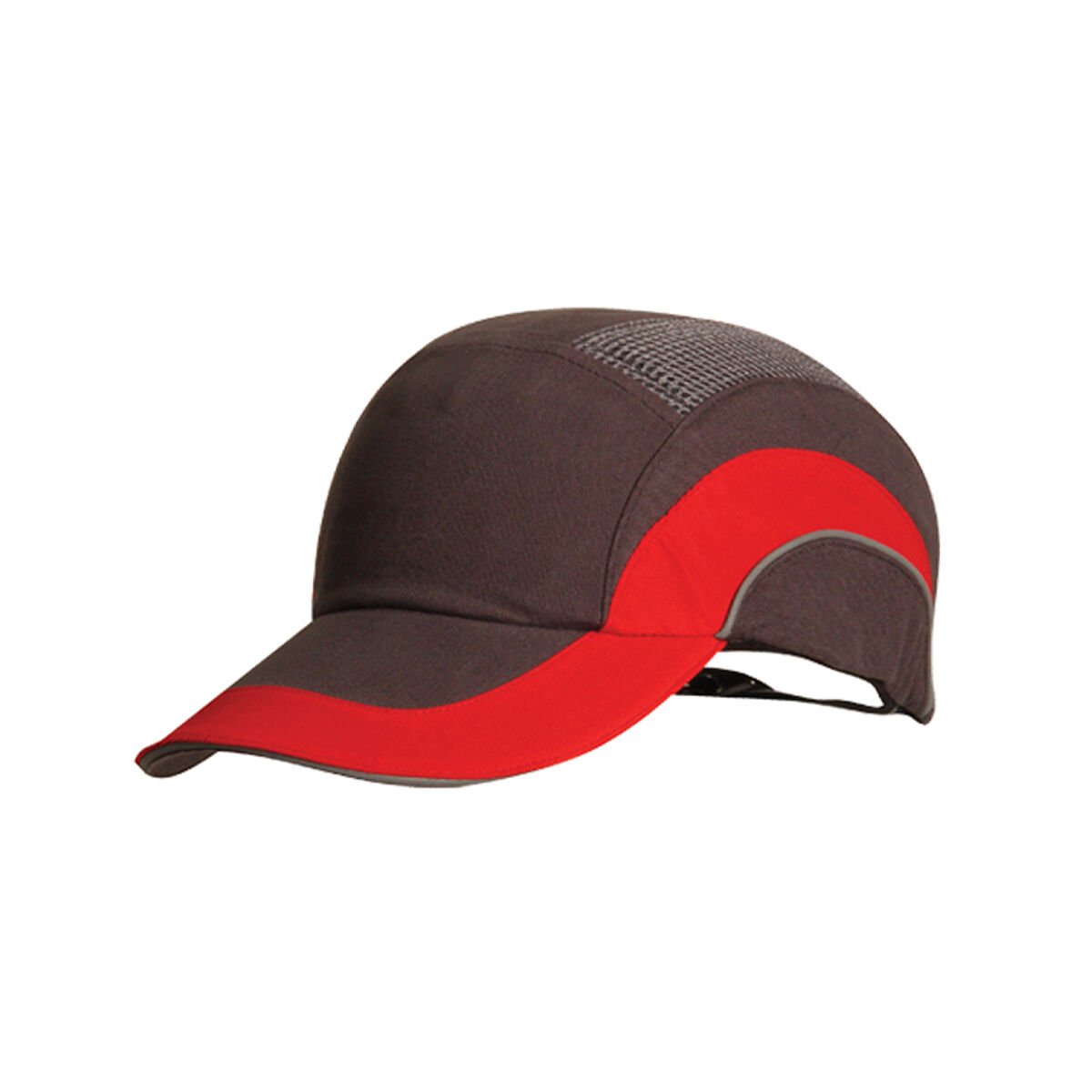 JSP Hardcap 7cm Terek Gri-Kırmızı