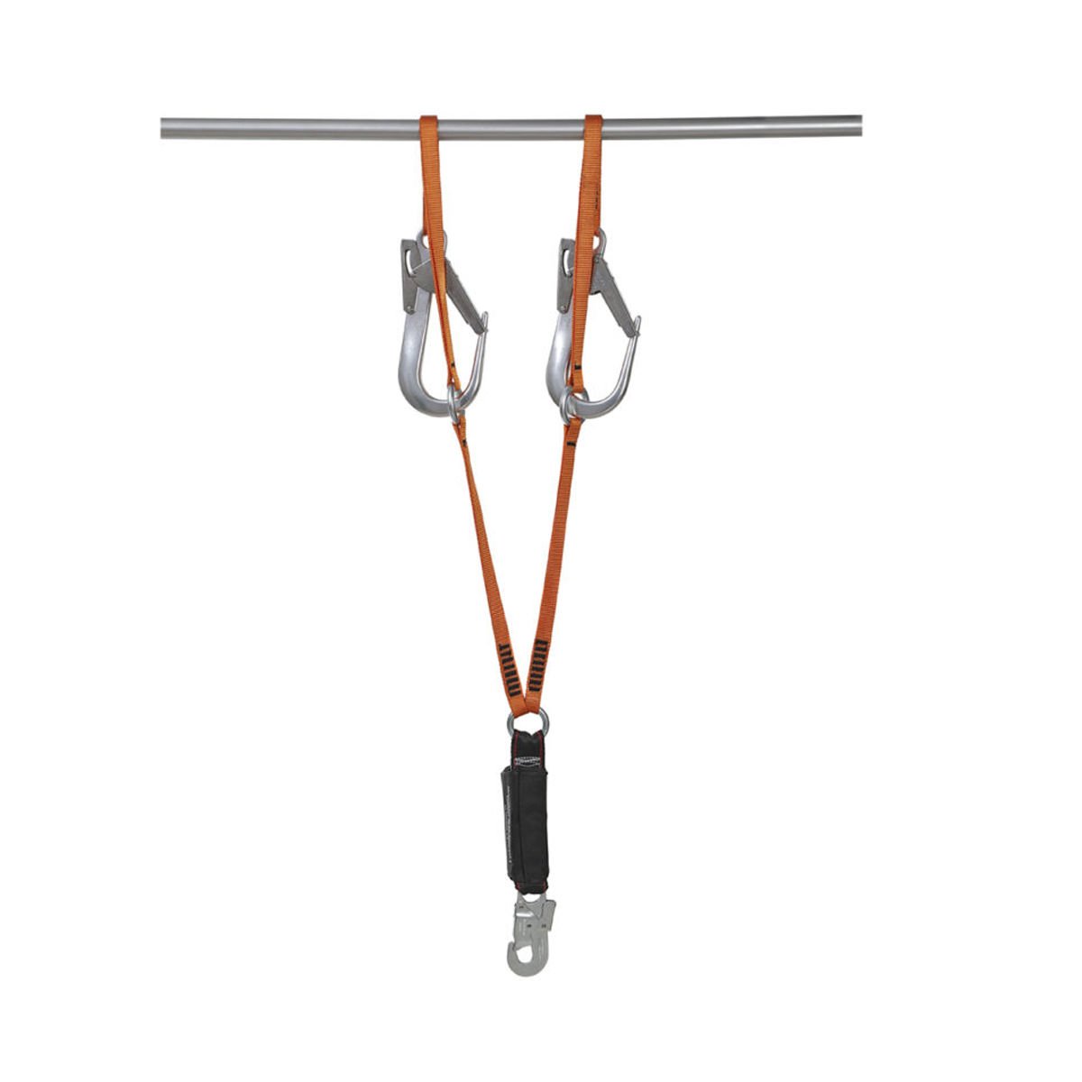 Climax MOD 54D Kancalı Çift Kollu Şok Emicili Lanyard