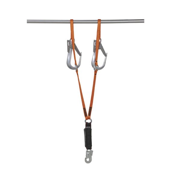 Climax MOD 54D Kancalı Çift Kollu Şok Emicili Lanyard