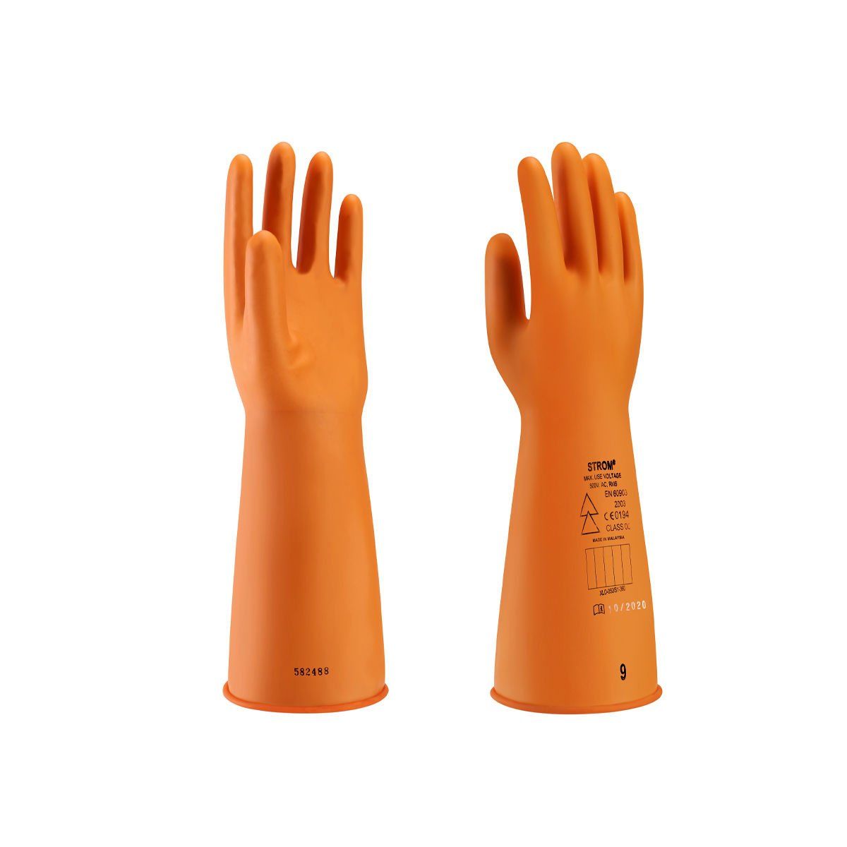 STROM XLO-050-S1-360 Class 00 Size 10 Elektrikçi Eldiveni