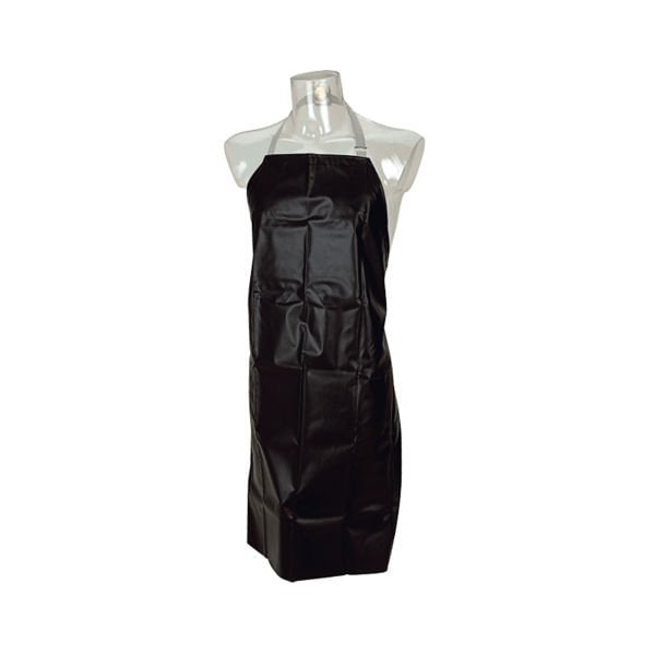 Climax Mod 10 PVC Kimyasala Dayanıklı Siyah İş Önlüğü